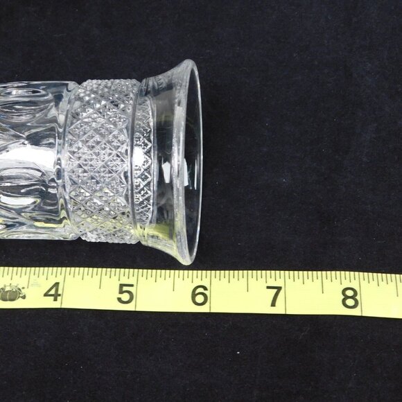 2 Imperial Glass Cape Cod Clear Parfait Glasses Footed Dessert Ice Cream Vintage - Picture 12 of 12